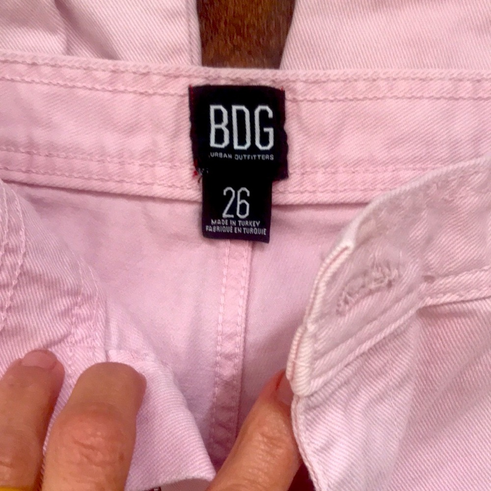 BDG Pink Cropped Pants